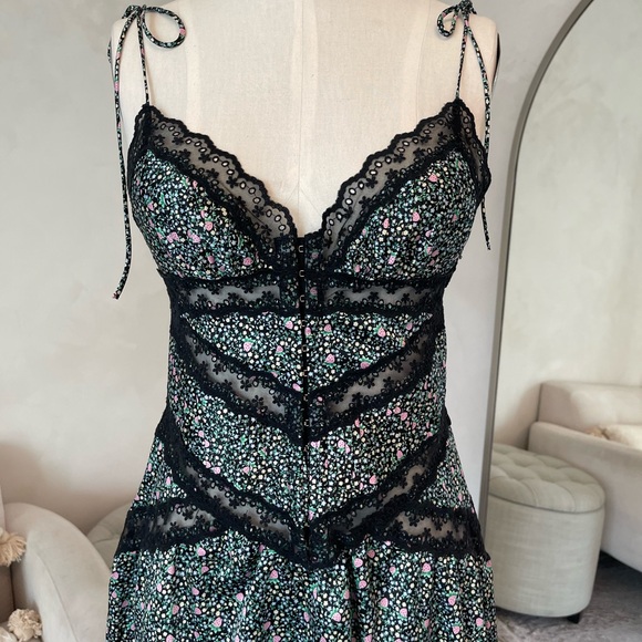 FOR LOVE AND LEMONS FARRAH SLIP DRESS SZ S - Picture 6 of 11